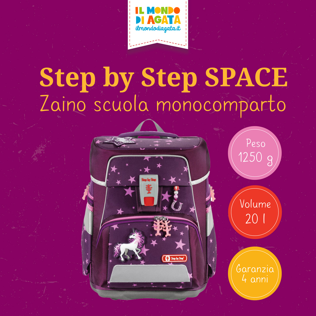 Zaino scuola Step by Step SPACE