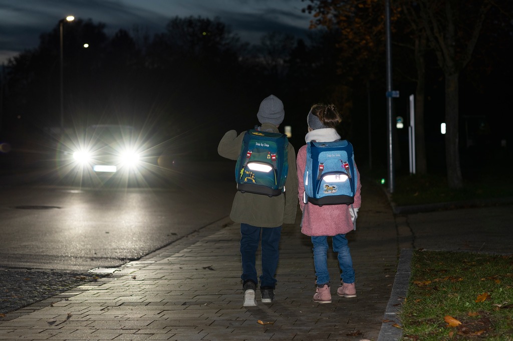 Zaino scuola: Elementi riflettenti