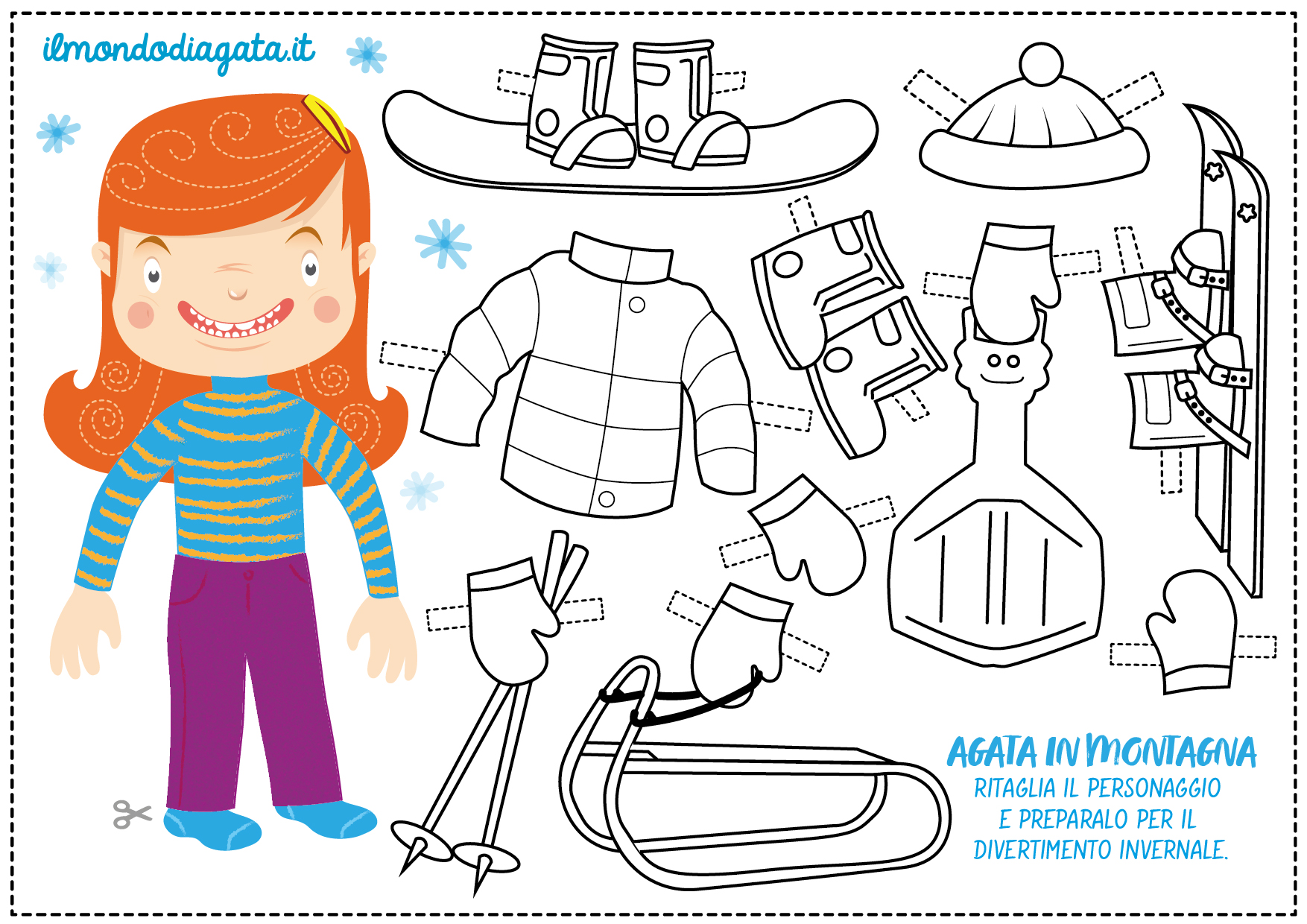 Scarica gratis: Agata in montagna