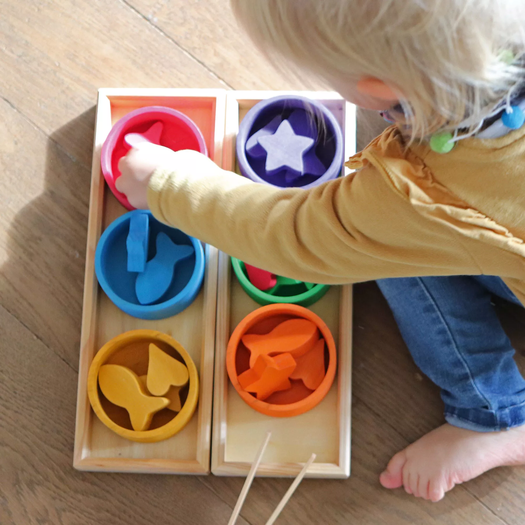 Montessori giocattoli e strumenti per i più piccoli
